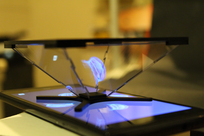 hologramme smartphone